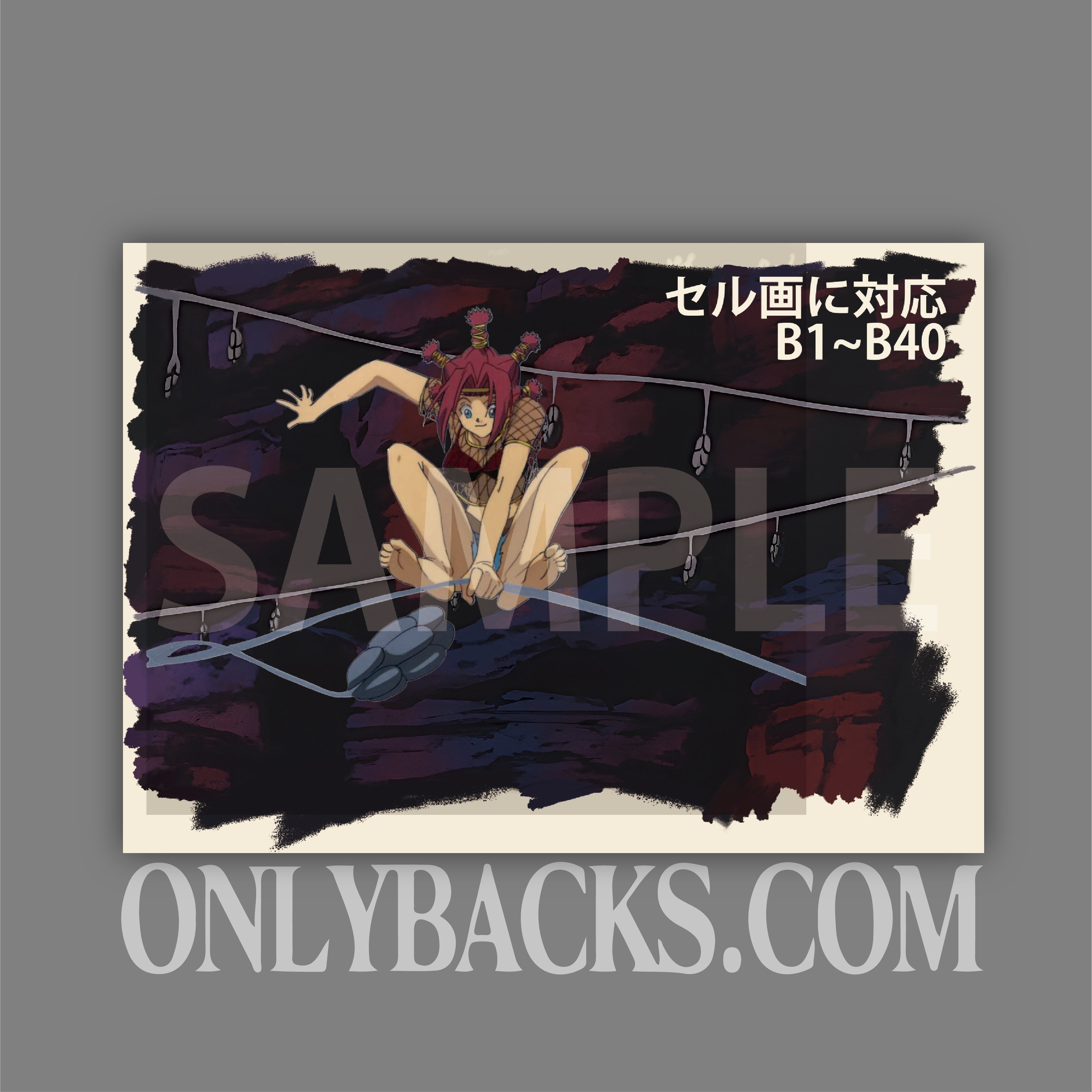 HHC-101609 ハンターハンター HUNTER×HUNTER メンチ コピー合致背景画