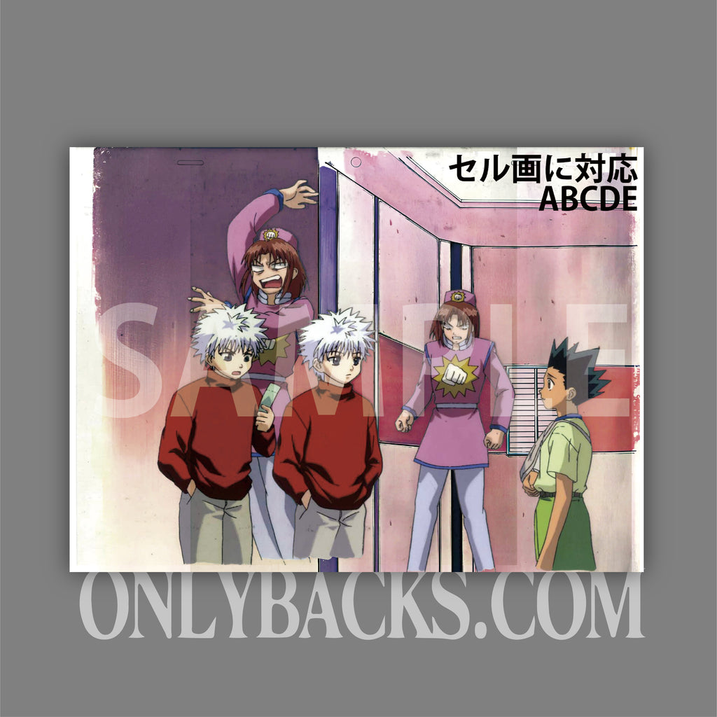 HHB-401359 ハンターハンター HUNTER×HUNTER キルア ゴン コピー合致背景画