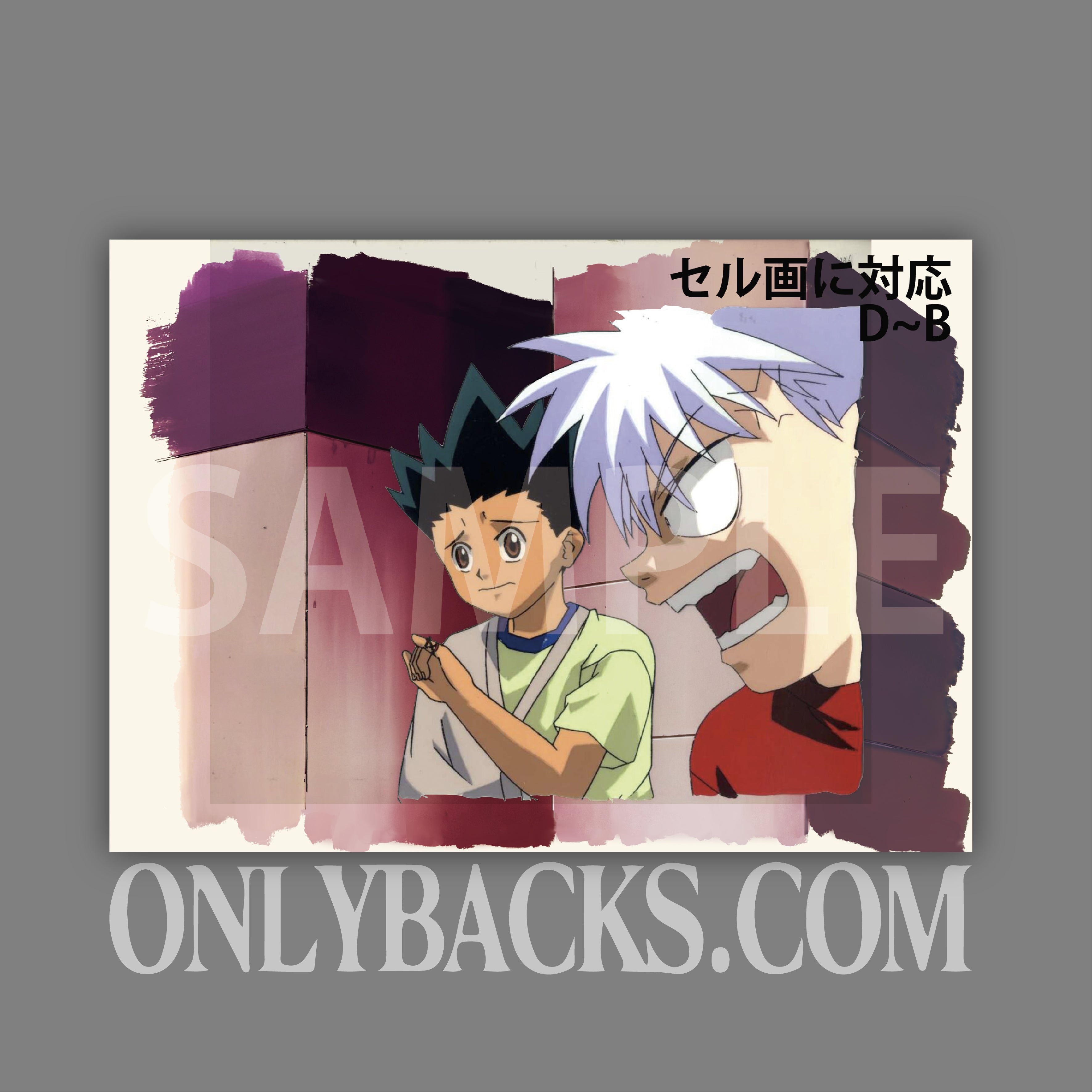 HHB-401330 ハンターハンター HUNTER×HUNTER キルア ゴン コピー合致